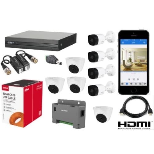 Paket Lengkap CCTV Analog 2MP 8 Channel