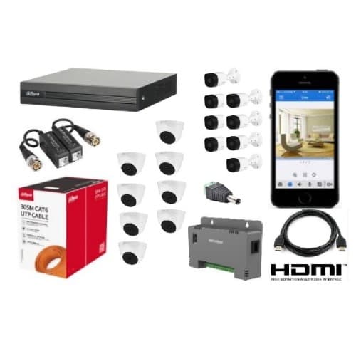Paket Lengkap CCTV Analog 2MP 16 Channel