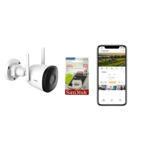 Paket Smart Wireless Cam 3MP Outdoor