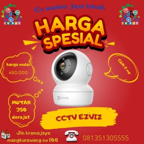 CCVT EZVIZ C 6 N 2 MP 