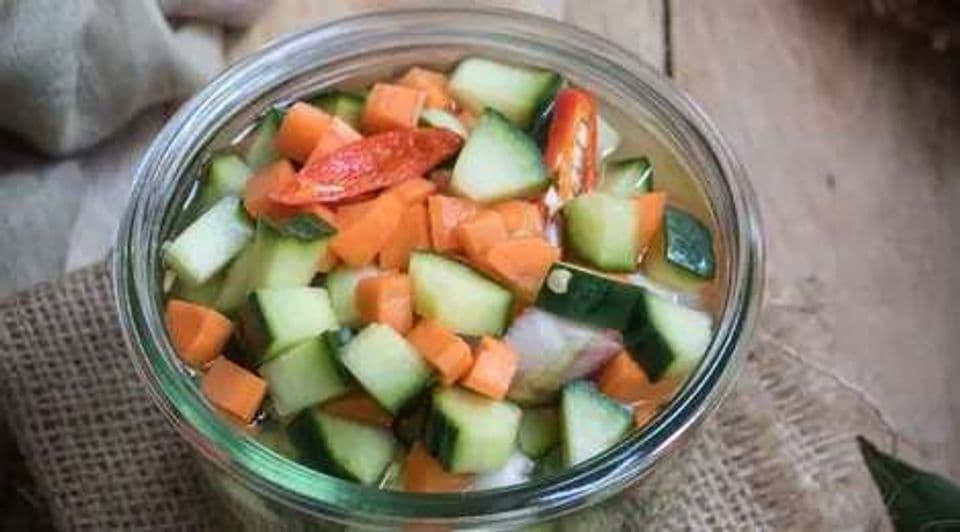 Resep Acar Timun dan Wortel Segar, Simple dan Mudah