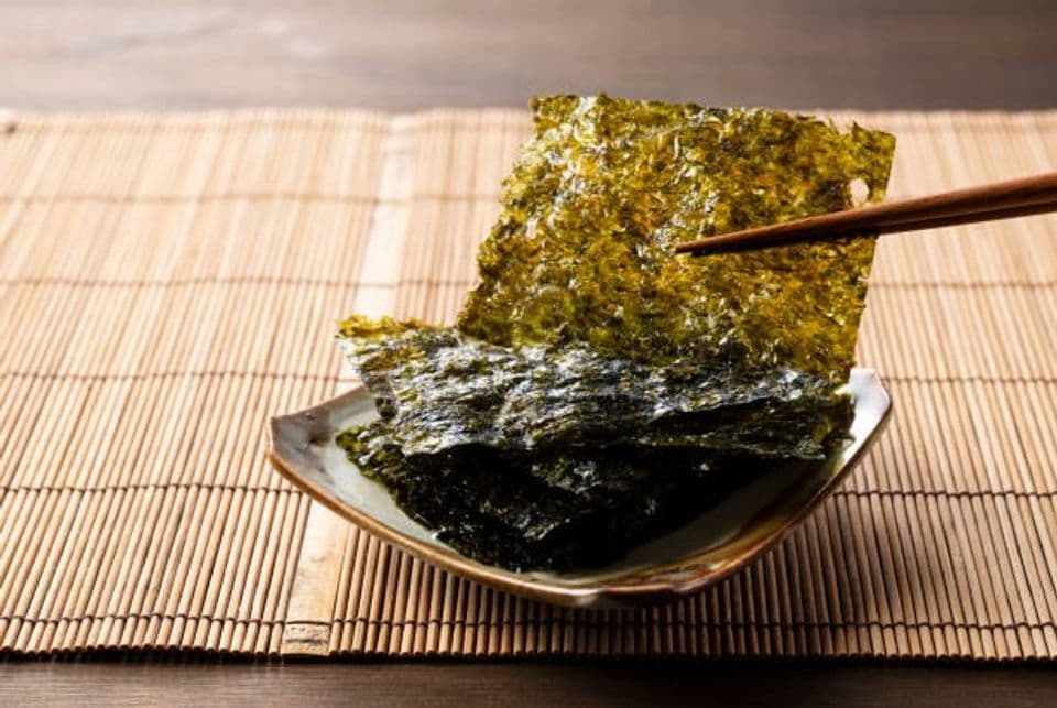 Proses Pembuatan Nori Berbahan Dasar Rumput Laut